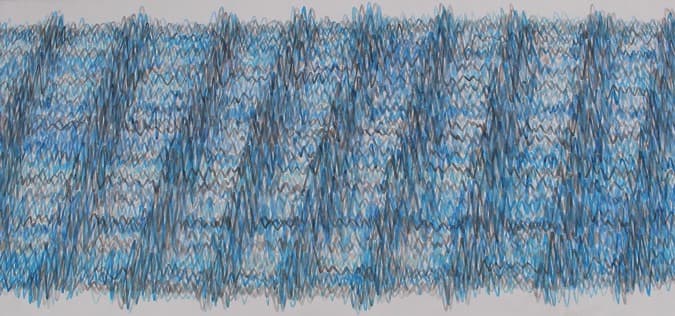 Time Wave · Mixed Media · 310 x 160cm · 2020 (출처= 인사아트센터) · Time Wave · Mixed Media