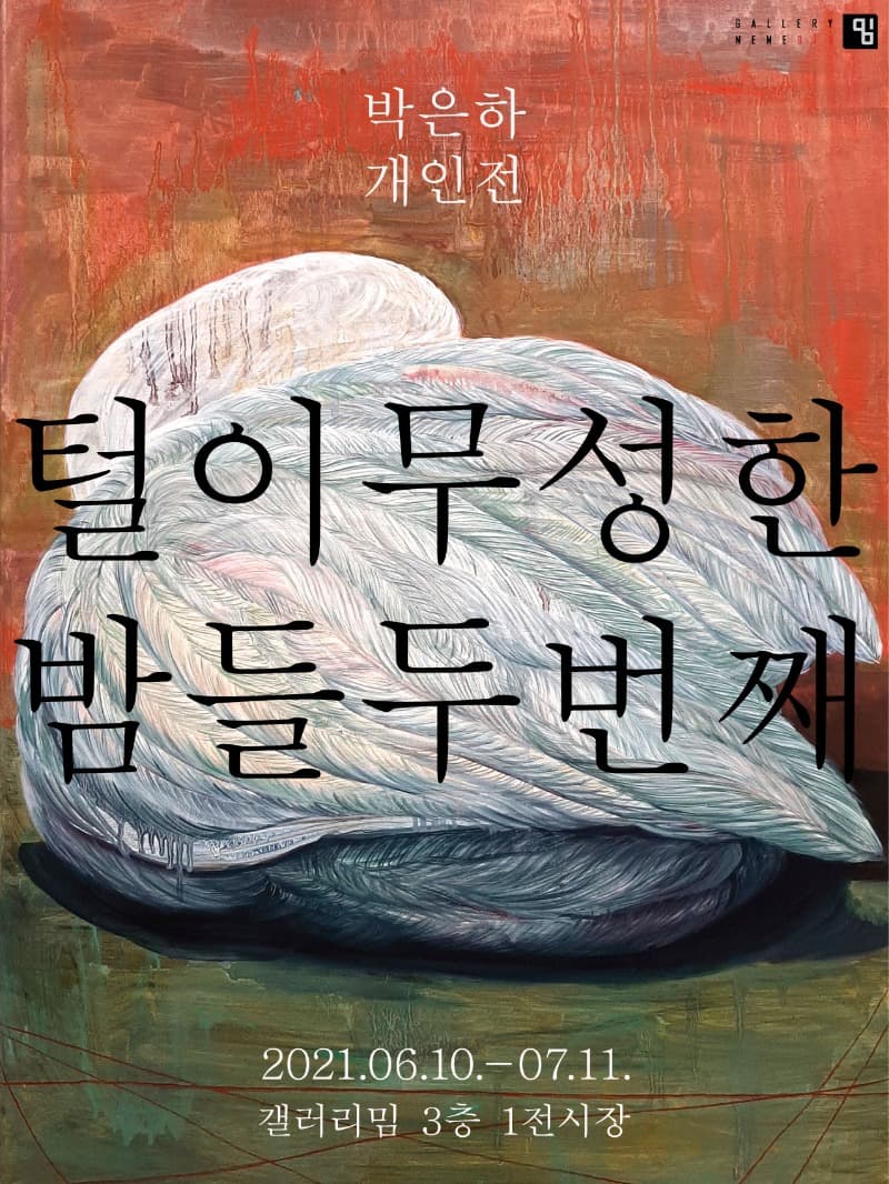 박은하 : 털이 무성한 밤들 두번째 포스터