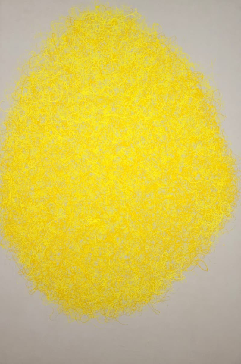 7H6P+GM Pescadero (Unexpected) · coloring on Hanji (Korean paper) · 61.5 x 91 cm · (출처= 가모갤러리) · 7H6P+GM Pescadero (Unexpected) · coloring on Hanji (Korean paper)