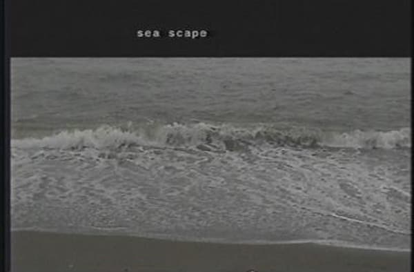 박현기, 바다풍경 · 비디오 설치 · 55x66cm · 1997 (출처= 대구미술관) · Park Hyeon-gi, Seascape