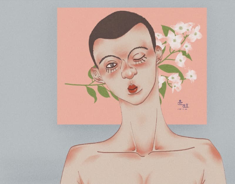불편한 응시 · (출처 = YEU&ME)