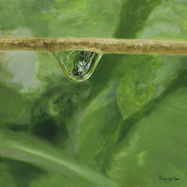 Natural Image · 캔버스에 유채 · 53 x 53 cm · 2021 (출처=선화랑) · Natural Image · Oil on canvas