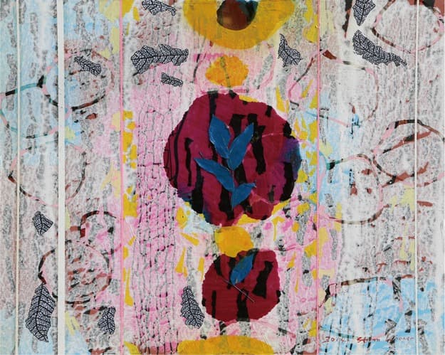 심웅택, 채집일기 · Mixed Media · 50 x 40cm · 2020 (출처= 갤러리 고트빈)