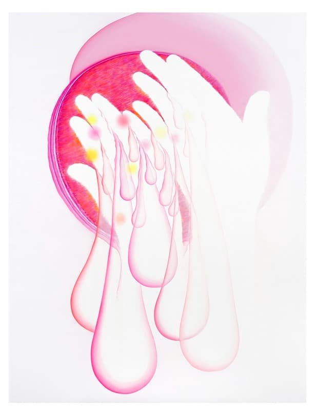 웅덩이 · Oil on canvas · 145.5x111.7cm · 2021 (출처= 드로잉룸)