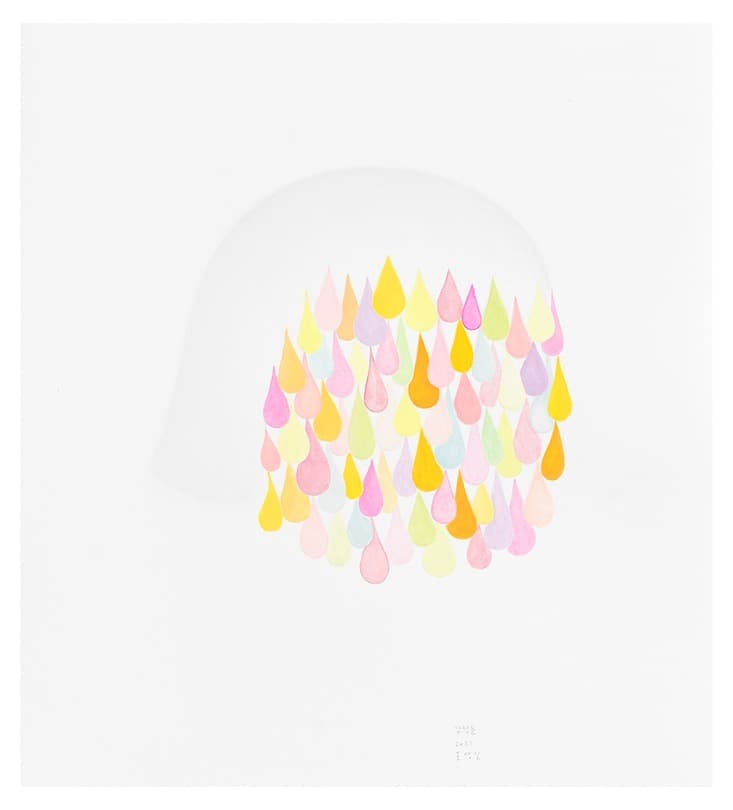 감정들 · pencil and watercolor on paper · 28x25.3cm · 2021 (출처= 드로잉룸)