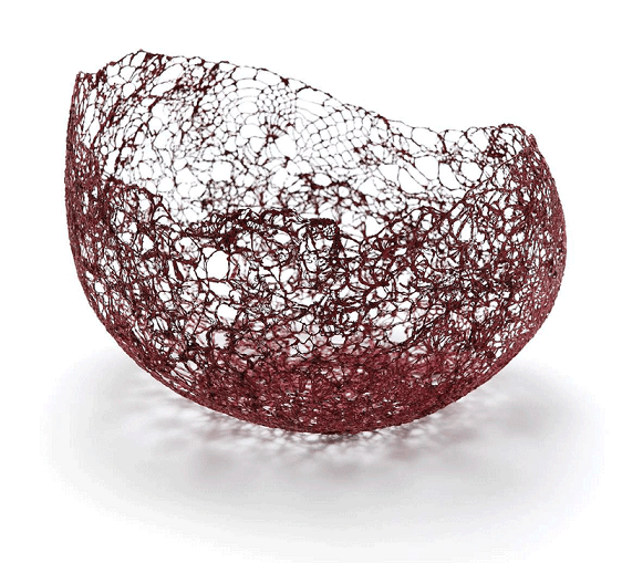 김계옥, Second Surface_Ob2 (붉은색) · (출처= 갤러리도스) · Second Surface_Ob2
