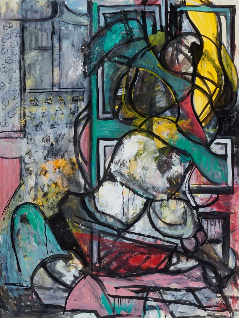 03 Untitled · Oil on canvas · 130x97cm · 2021 (이미지 제공 = 갤러리 너트) · 03 Untitled · Oil on canvas