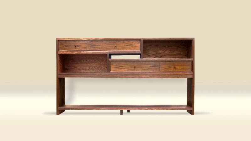 책장_BM bookcase BM · 1820(W) × 420(D) × 920(H) · © 2GIL29 GALLERY 이길이구 갤러리 (이미지 제공 = 이길이구 갤러리) · bookcase BM