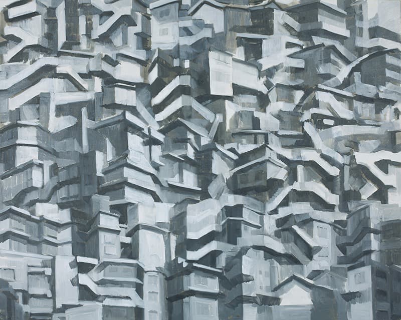 주거기계 · oil on canvas · 182×227(cm) · 2006 (이미지 제공 = 페이지룸8) · Dwelling Machine · oil on canvas