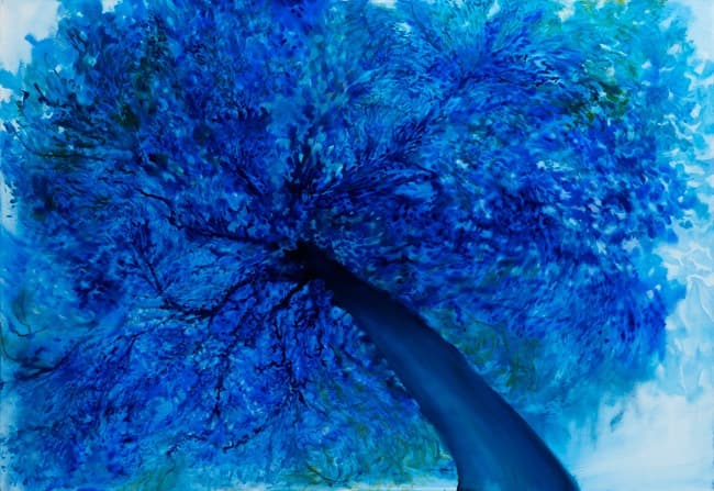 김다희, 바람 · 캔버스에 유채 · 89.4 x 130.0cm · 2021 (출처= BGN갤러리)