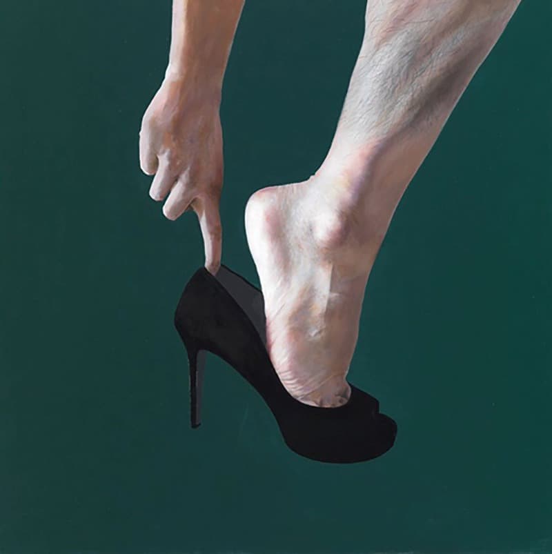 그의 취향1 · 캔버스에 유채 · 71.5 x 71.5 cm · 2016 (출처=유스퀘어문화관) · Oil on canvas