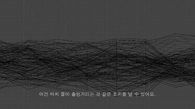 이지숙, ∞ · single channel video · 00; 05;47 · 2021 (이미지 제공 = 갤러리 조선) · single channel video