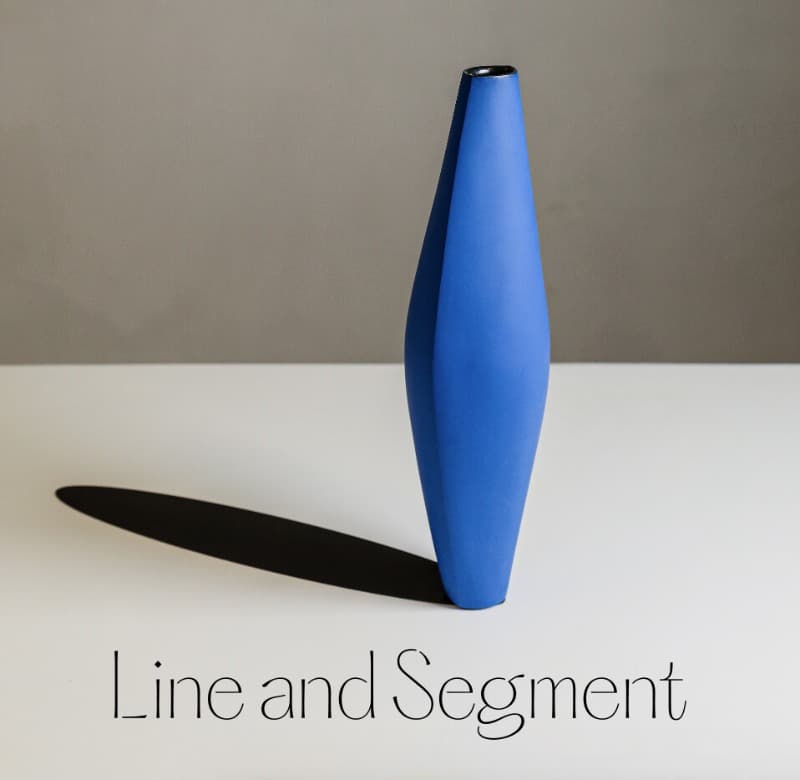 선과선분 · (출처=오브제후드) · Line and Segment