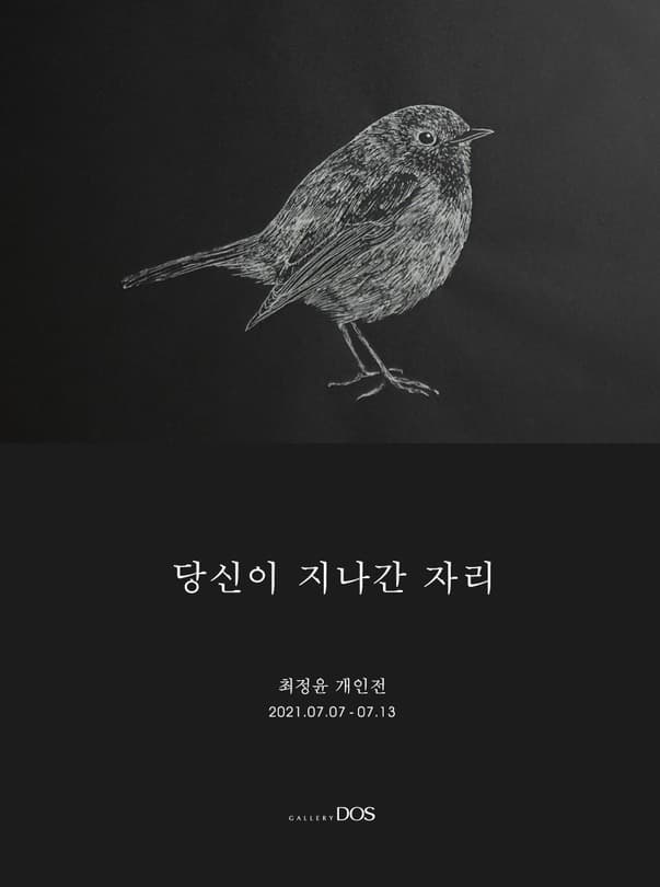 최정윤 : 당신이 지나간 자리 포스터