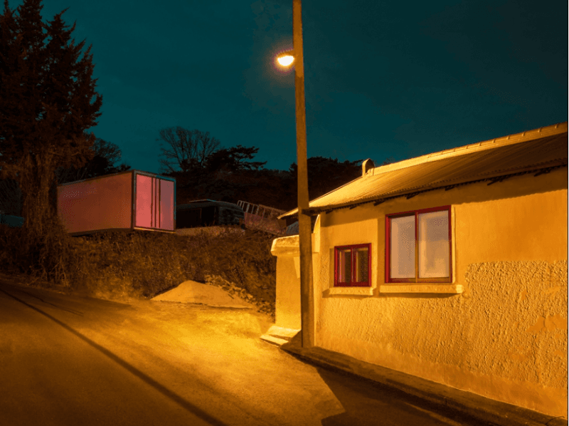 P41_The Houses at Night #87 · 사진 · 2021 (출처=소리바다 블로그) · P41_The Houses at Night #87