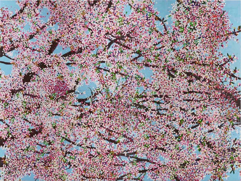 The Triumph of Death Blossom · 2019, Photographed by Prudence Cuming Associates. © Damien Hirst and Science Ltd. All rights reserved, DACS 2021 · The Triumph of Death Blossom