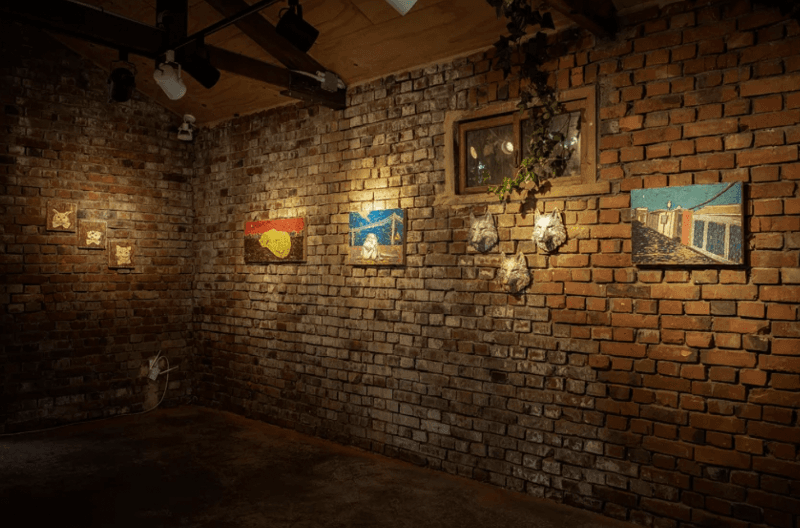 전시전경 · (출처=호랑가시나무 아트폴리곤) · installation view