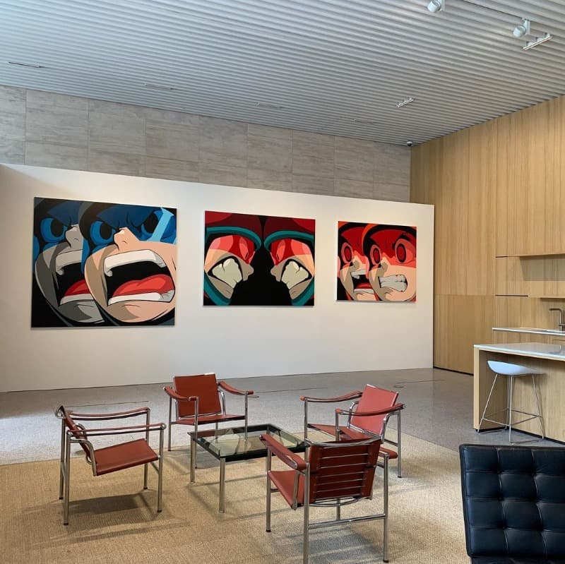 전시전경 · (출처=스페이스이수 인스타그램) · installation view