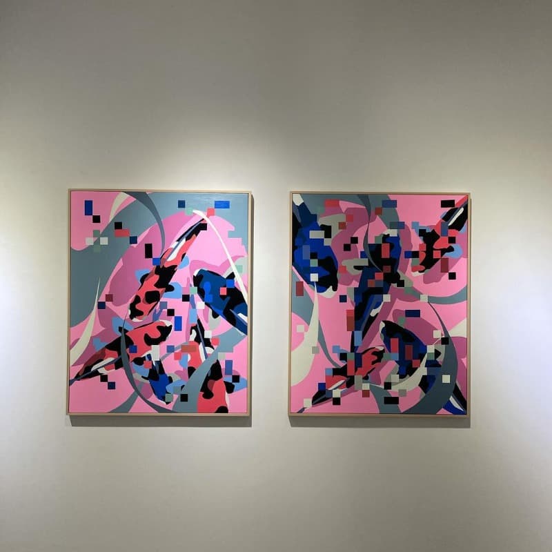 전시전경 · (출처=클램프갤러리 인스타그램) · installation view