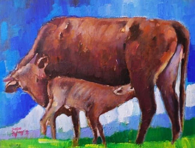 사랑 · 53 x 40.9 cm · (출처=갤러리h 블로그) · love