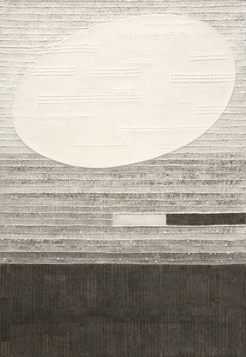 Communication · Mixed media on canvas · 162.2 x 112.1cm · 2018 (출처= 린파인트갤러리) · Communication · Mixed media on canvas