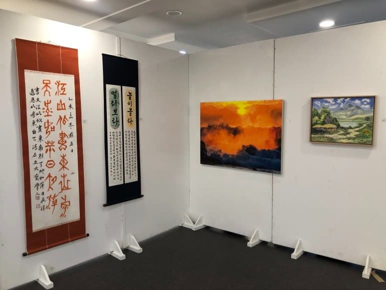 전시전경 · (출처=인사아트프라자 블로그) · installation view