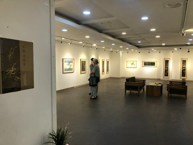 전시전경 · (출처=인사아트프라자 블로그) · installation view
