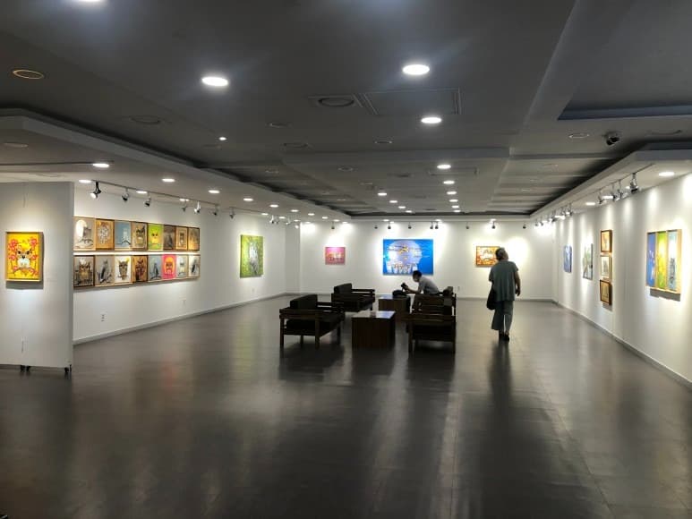 전시전경 · (출처=인사아트프라자 블로그) · installation view