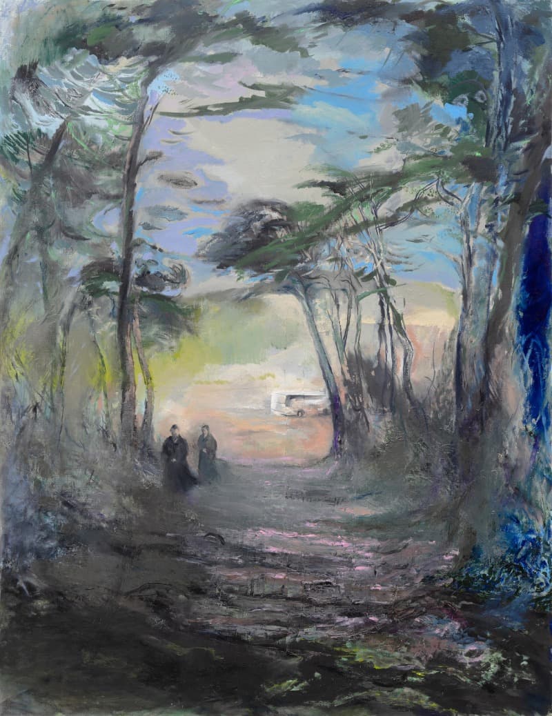 검은 오후 · oil on canvas · 112.1x145.5cm · 2021 (이미지 제공 = 산수문화)