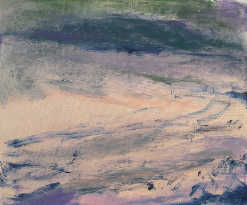 초가 있는 풍경 · oil on canvas · 60.6x72.7cm · 2021 (이미지 제공 = 산수문화)