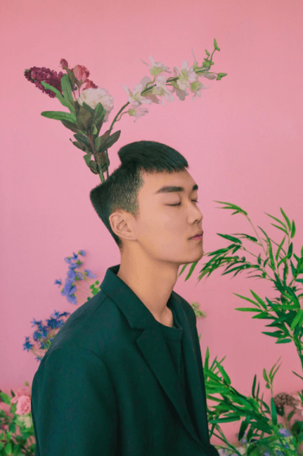 인간화분 · ⓒ남지수 (출처= 네이버 블로그 월간사진예술) · human flowerpot