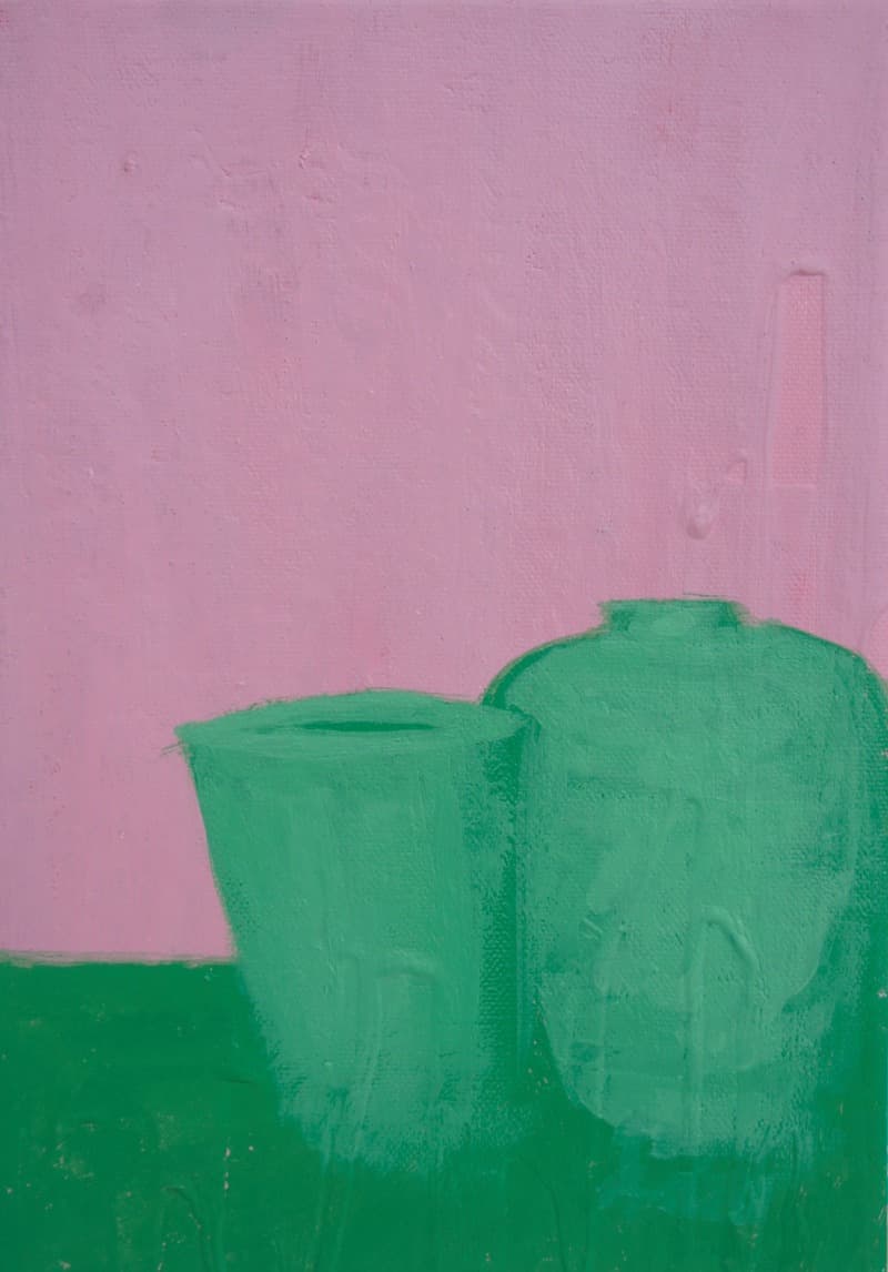 후회되는 순간 · 캔버스에 아크릴 · 26 x 18 cm · 2021(출처=갤러리 아미디) · Regretting moment · acrylic on canvas
