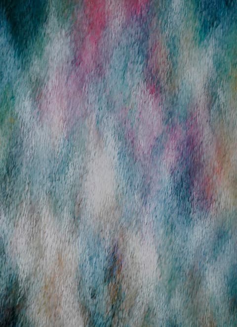 Untitled · 장지에 분채 · 65 x 91cm · (출처= 모리스갤러리) · Untitled