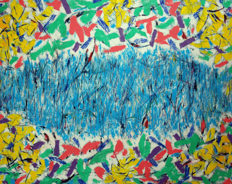 Nu-Paysage · 캔버스에 유채 · 95*72 · 2020 (출처= 유나이티드 갤러리) · Nu-Paysage · huile sur toile