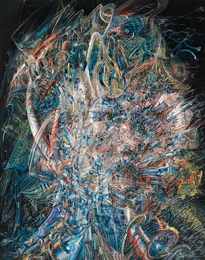호흡 · 캔버스에 유채 · 90.9 x 72.7 cm · 2020(출처=갤러리내일) · Breath · Oil on canvas