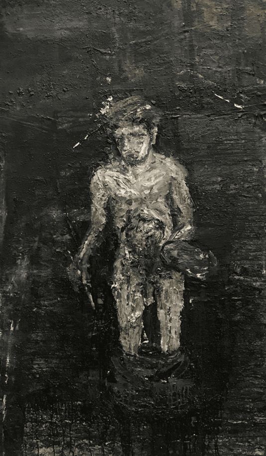 무제2 · 혼합재료 · 112 x 194 cm · 2021(출처=갤러리내일) · untitled 2 · mixed media