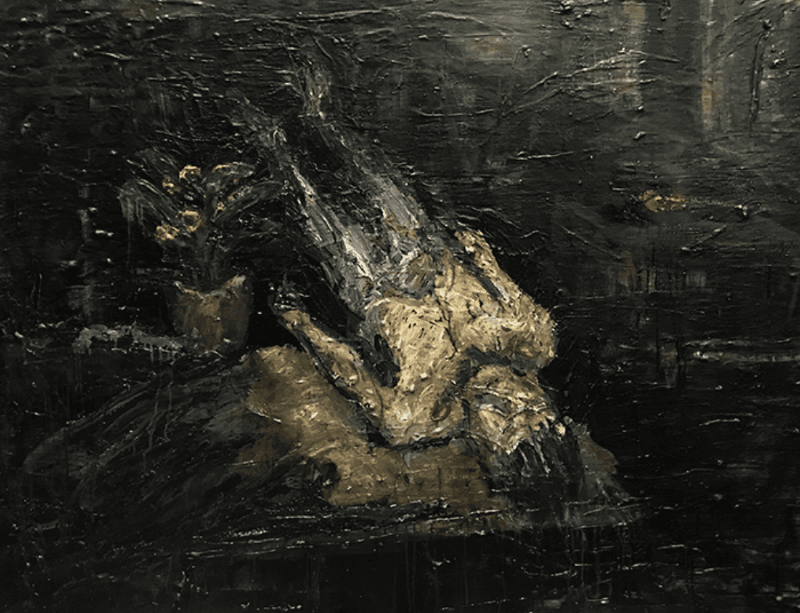 무제3 · 혼합재료 · 162 x 130 cm · 2021(출처=갤러리내일) · untitled 3 · mixed media