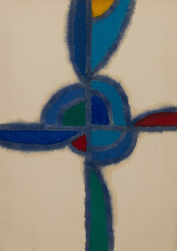 무제 · 121 x 86.5 cm · 1970 (출처=전남도립미술관) · untitled