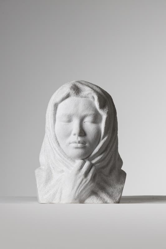 구원 · 대리석 · 30 x 28 x 38 cm · 2005 (출처=전남도립미술관) · rescue · marble