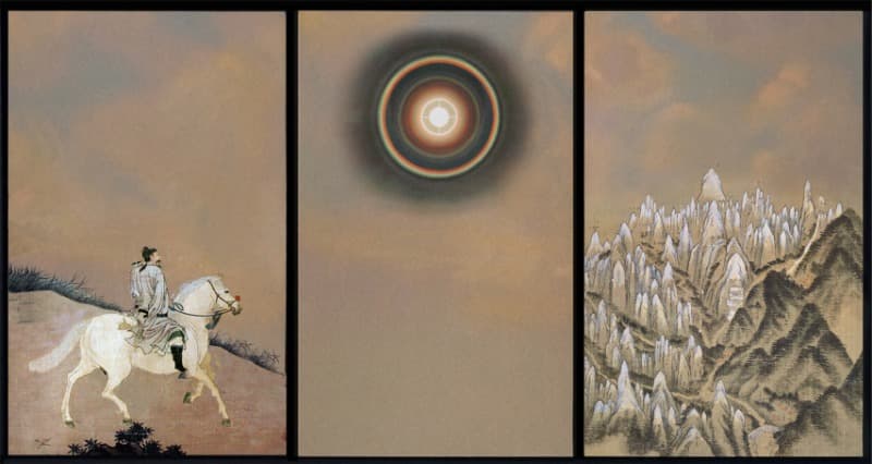 과거를 연구하다 · 206 x 130 cm · 2021(출처=전남도립미술관) · Research the past