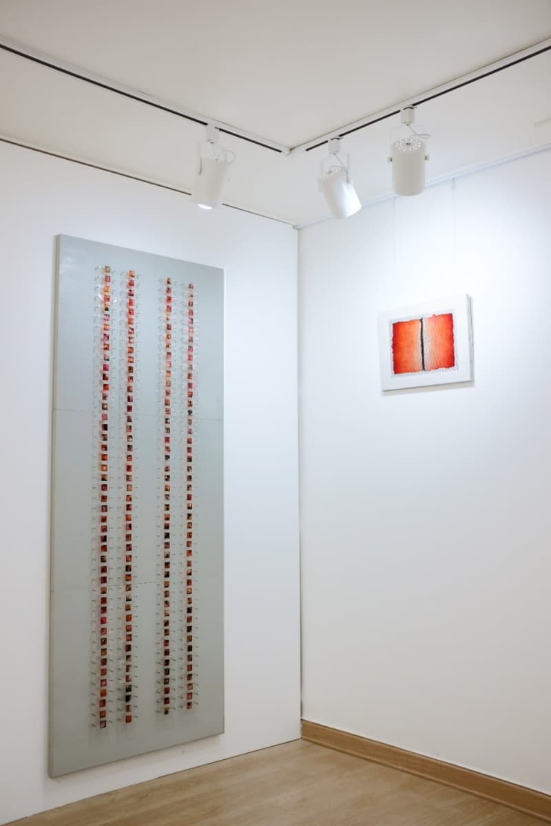 전시전경 · (출처=아티스트 런 스페이스 기묘 블로그) · installation view