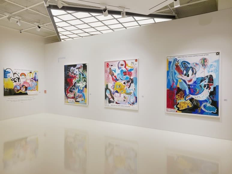 전시전경 · (출처= 에비뉴엘 아트홀) · exhibition view
