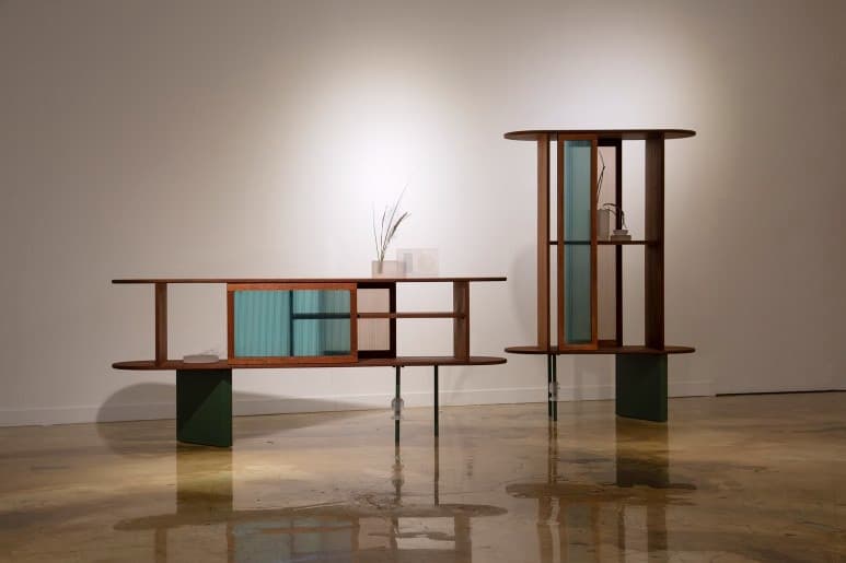Metaphor #1 & #2 · 합판, 폴리카보네이트, 강철, 아크릴 · (출처=온유갤러리 블로그) · Metaphor #1 & #2 · plywood, polycarbonate, steel, acrylic