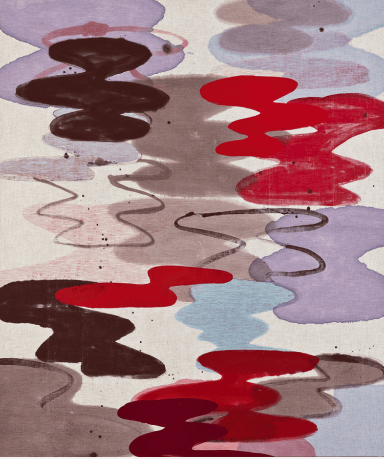 Ripple 2113 · 캔버스에 아크릴 · 130 x 110 cm · 2021(출처=가나아트센터) · Ripple 2113 · acrylic on canvas