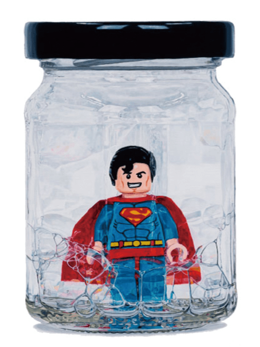 김인지, Superman · Oil on canvas · 65.1x90.9xm · 2017 (출처= 포항문화재단) · Superman · Oil on canvas