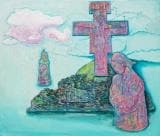 제주교구_추자도 · 53.0 × 45.5 cm · (출처=갤러리1898) · Jeju parish