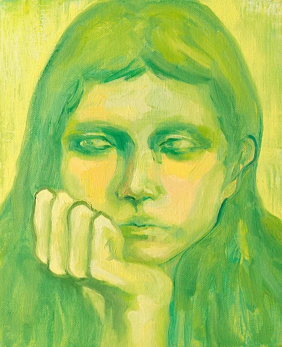 Face_N.07 · 캔버스에 유채 · 22.0 x 27.0 cm · 2021(출처=아트로직스페이스) · Face_N.07 · Oil on canvas
