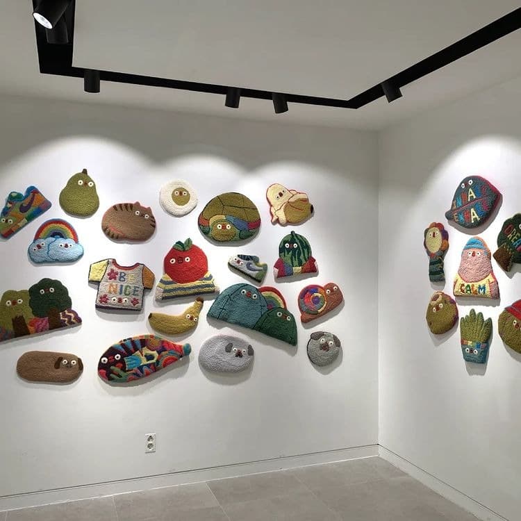전시전경 · (출처= 갤러리 스탠 인스타그램) · exhibition view