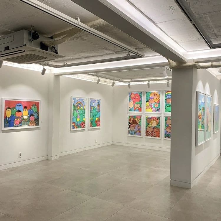 전시전경 · (출처= 갤러리 스탠 인스타그램) · exhibition view