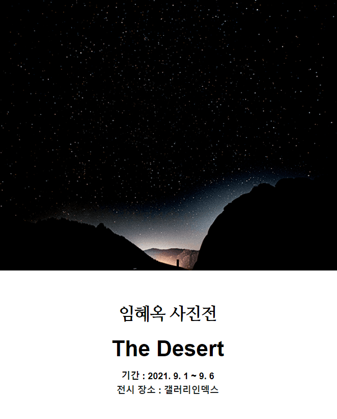 임혜옥 : The Desert